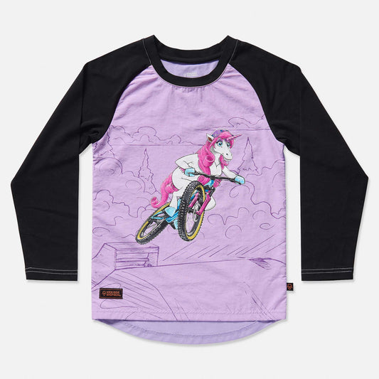 UPSHIFT UNICORN MAILLOT DE VTT COUPE-VENT POUR ENFANTS