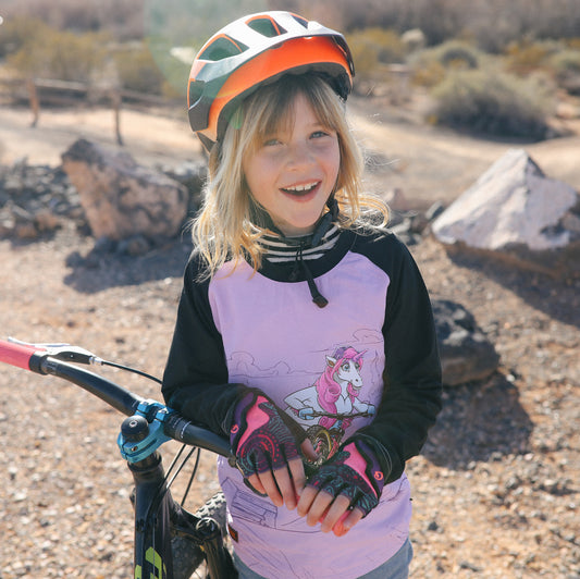 UPSHIFT UNICORN MAILLOT DE VTT COUPE-VENT POUR ENFANTS