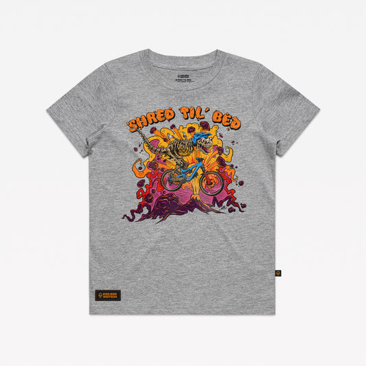 T-SHIRT SHRED TIL BED DIALLED DINO POUR ENFANTS