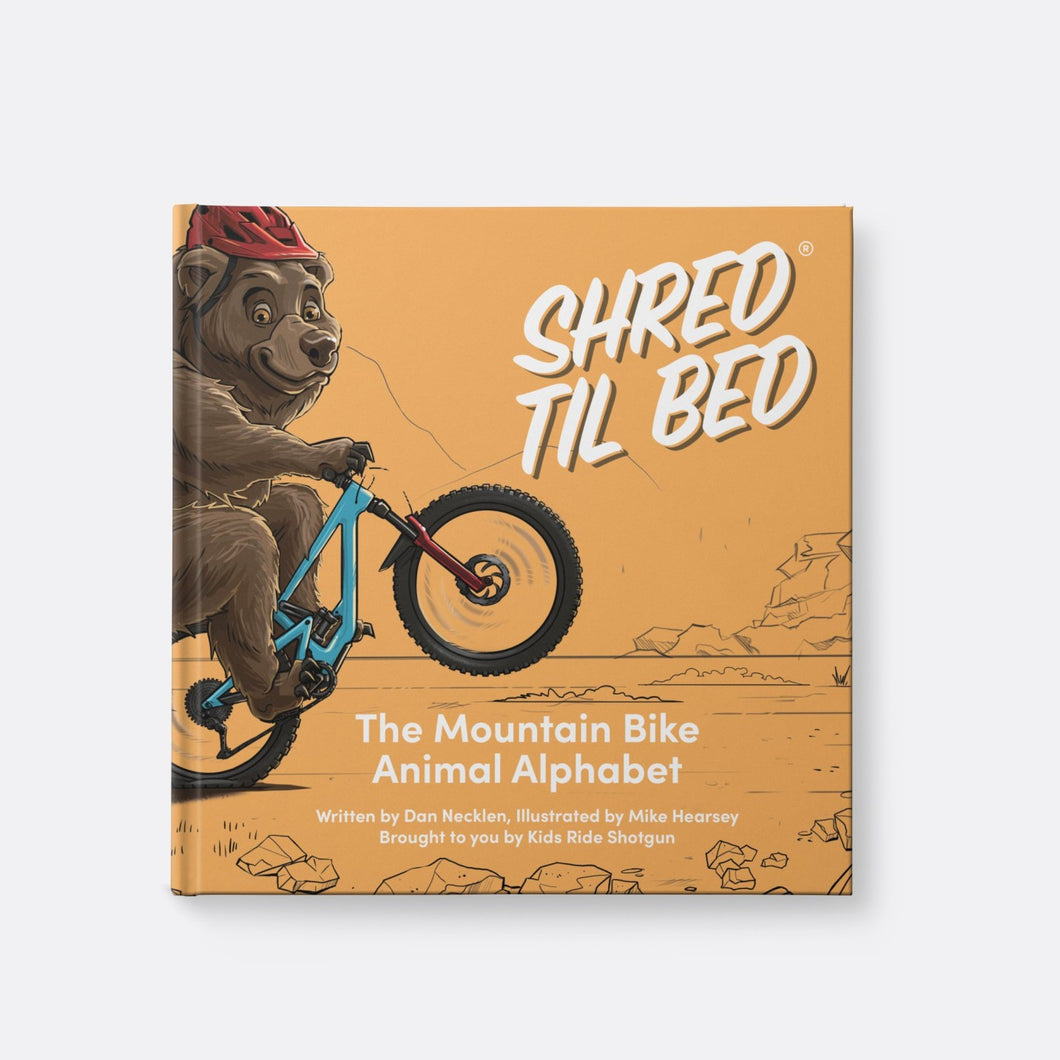 Shred Til Bed – L'abécédaire anglais des animaux riders 🤟